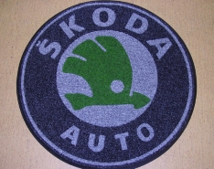  «SCODA AUTO» – логотип фирменный, грязезащитных покрытий